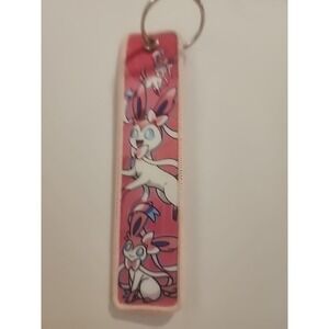 Pokemon 1 Piece Double Sided 5 Inch Sylveon‎ Keychain